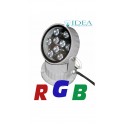 Faro Led RGB 10w IP66 M.color