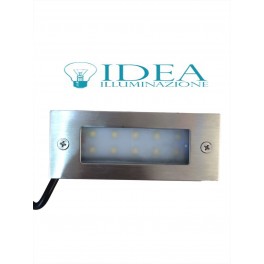 Segnapassi Led da parete 3W 3000K 220V IP68