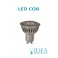 GU10 Led COB 6w 6500K 220V Dimmable