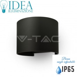 Aplick lampada da parete Led 6w rotondo IP 65 K4000 V- Tac