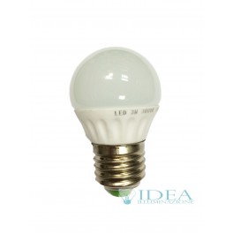 Mini globo LED E27- 3w 3000K